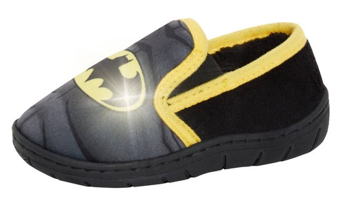 Boys batman light slippers - light, up