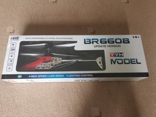 Large Hi/lo Speed Metal RC Helicopter. TYH MODEL BR6608 With Light Control