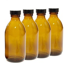 250ml Amber Glass Bottles with