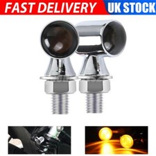 2X Chrome Bullet Motorcycle