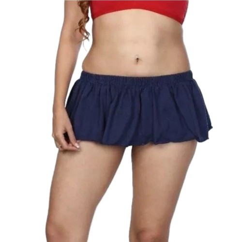 Blue rara micro mini skirt - skirt, a