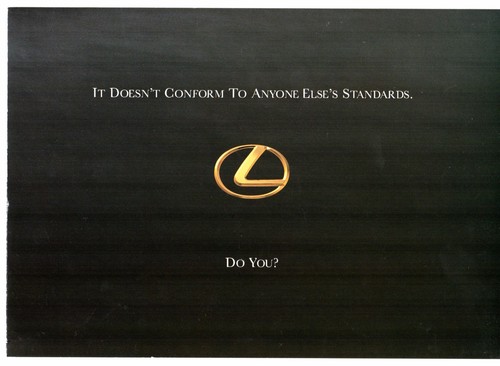 Lexus range 1995 market - 1995-96,
