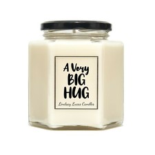 A Very Big Hug Scented Candle Gift For Friend/Boyfriend/Girlfriend