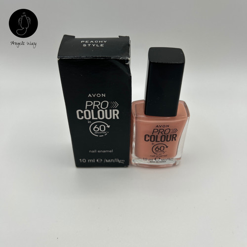 Avon peach nail polish pro - peach,