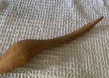 Intricate Carved Wooden Spoon