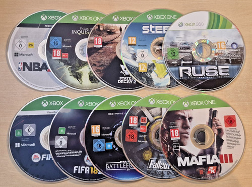 Job lot xbox one - lot, of
