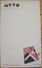 Tennis Player, Vittel Water