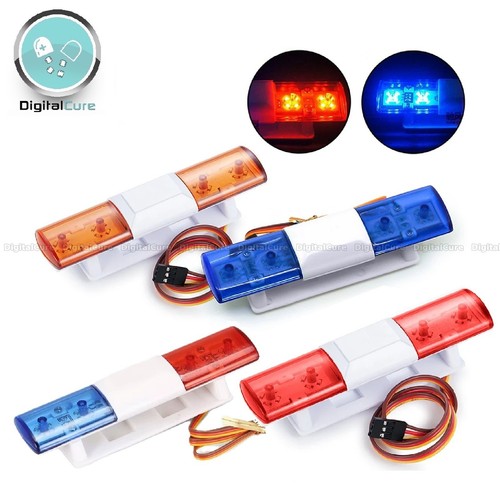 Emergency police led light - rc,