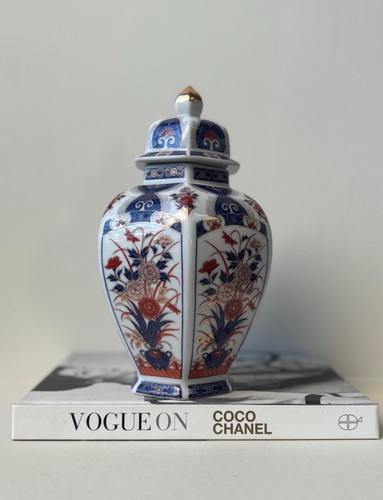 Vintage imari style lidded - vintage,