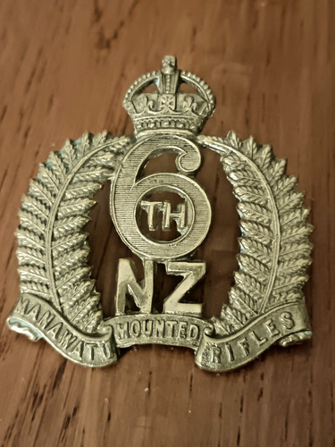 Fine 6th manawatu mounted - 6th, nz