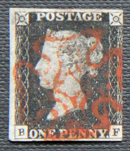 1840 penny black - 1840,