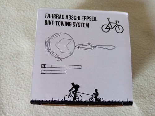 Bicycle bike tow - bicycle, trailer