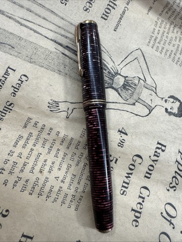 Parker vacumatic burgundy - vacumatic,