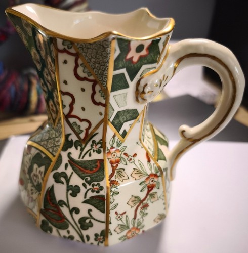 Masons handpainted green and - handpainted,