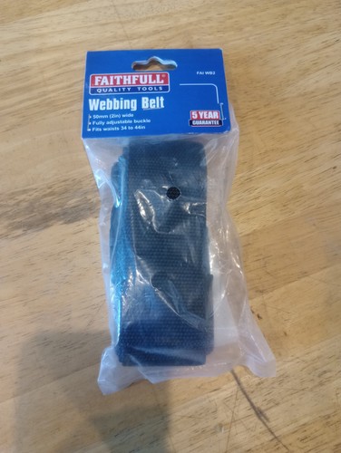 Faithfull webbing belt - webbing, tool