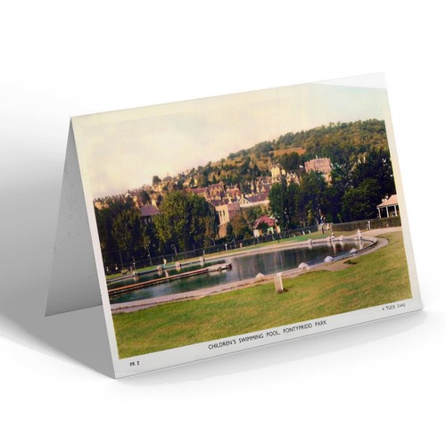 Notelet vintage wales - -,