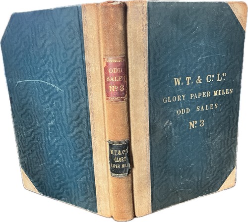 Vintage sales ledger wiggins - vintage,