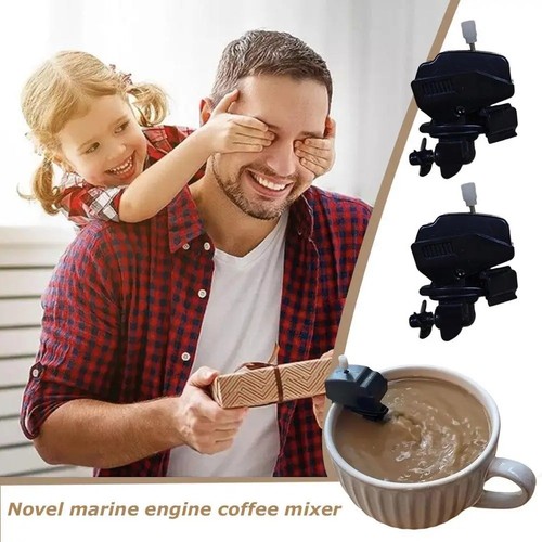 Novelty coffee stirrer motor - novelty,