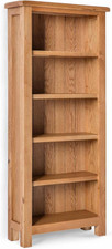 Surrey Oak Slim Bookcase |