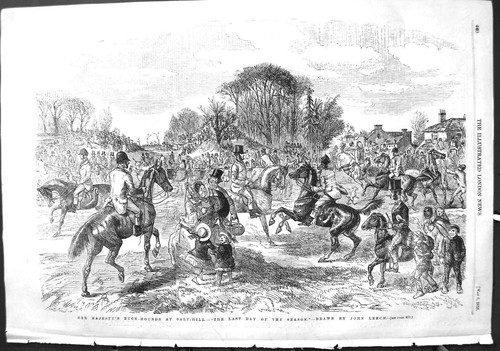 Original old antique print - original,