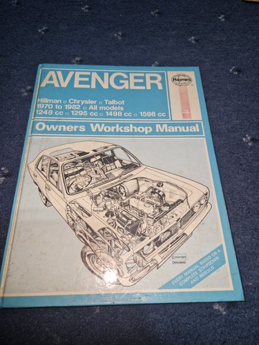 Haynes workshop manual avenger - haynes,