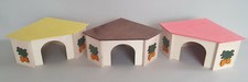 Large Wooden Corner House Rabbit Degu Ferret Rodents Rat Hamster Mouse Pet Home