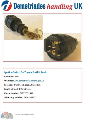 Ignition switch for toyota - ignition,