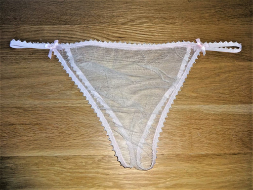 Handmade net sheer - , tanga