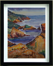 ESTEREL 1968 Signed Watercolor Drawing