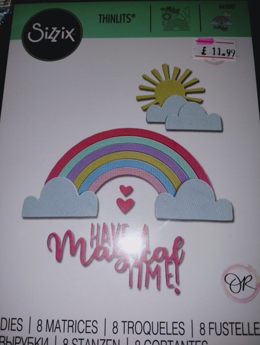 Sizzix thinlits 665087 rainbow - 665087,