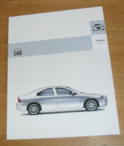 Volvo s60 brochure 2004 - volvo,