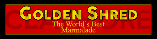 Golden shred marmalade jam - golden,
