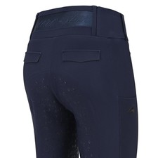euro-star Enforce Winter Full Grip Riding Tights - Navy