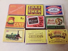 (N) VINTAGE MATCH BOX BUNDLE