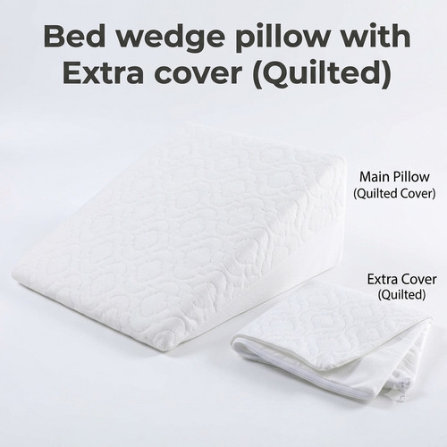 Bed wedge pillow elevation - wedge,