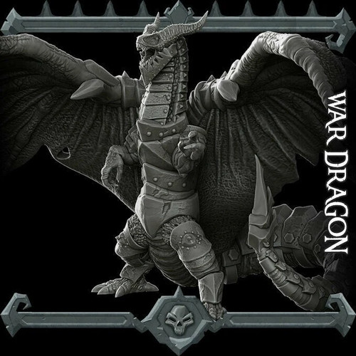 War dragon epic sized statue - dragon,