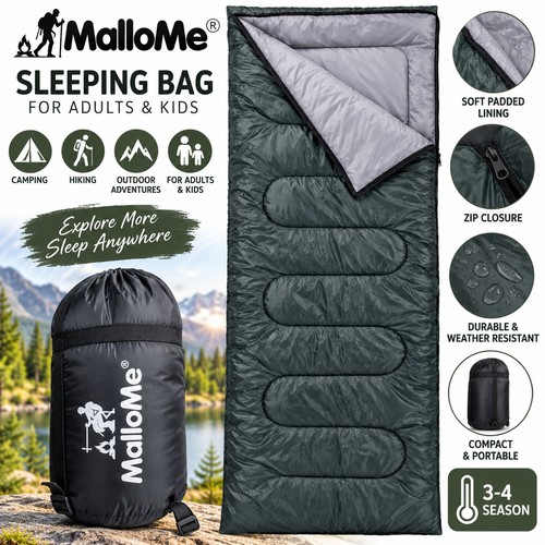 Mallome sleeping bag adults - mallome,