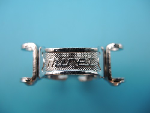 Huret chrome gear cable guide - huret,