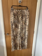 BNWT ZARA Leopard Satin Animal