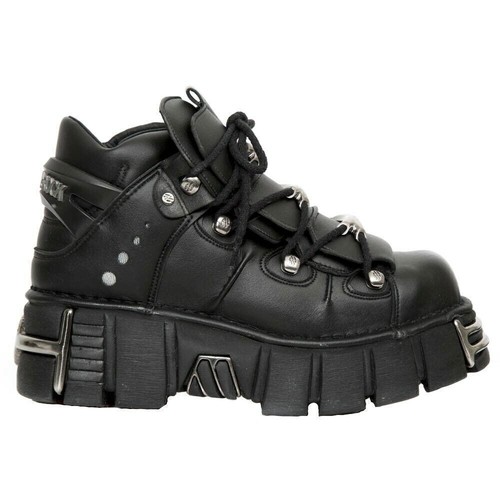 New rock tower - shoes, metallic