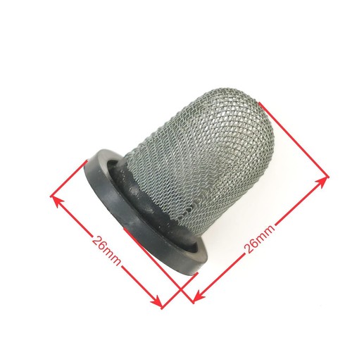 Oil filter screen - , drain