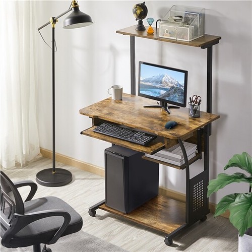 Tier rolling computer - computer, desk