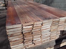 Reclaimed pitch pine boards.Up to 14 feet long. 4-6 inch wide.26 mm thick.£45/sm