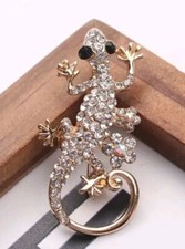 Lovely Rhinestone Lizard
