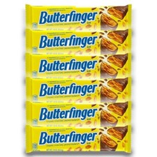 x6 Butterfinger Bar 54g (1.9oz) Best Before- March 2026