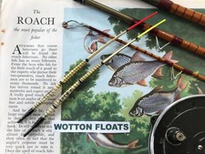 HANDMADE TRADITIONAL REVERSE GOOSE QUILL FLOATS X 2