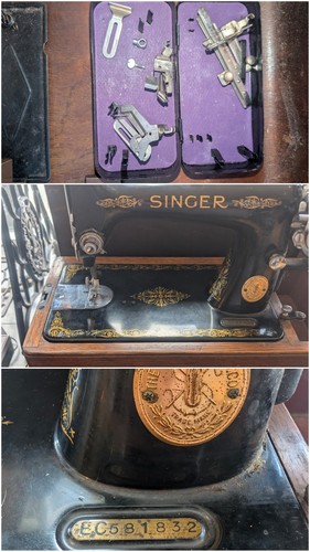 Vintage singer model 99k - vintage,