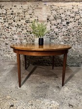 Vintage G Plan Round Extending Dining Table - Fresco / Mid Century / Retro / MCM