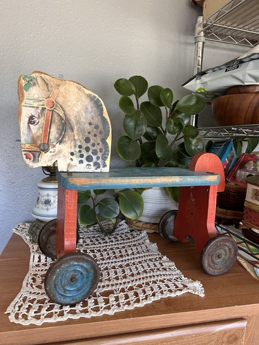 Antique gong bell - antique, riding