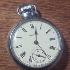 Vintage metal Ingersoll Pocket